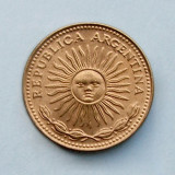 ARGENTINA - 1 Peso 1976, America Centrala si de Sud, Bronz-Aluminiu