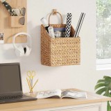 vidaXL Coș Suspendat natural 30 x 17,5 x 49,5 cm Zambilă de apă 42020155