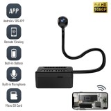 Mini Camera de Supraveghere 4G, X7A, 1080P ,Unghi larg 120&deg;, SIM Slot