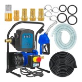 Pompă electrică transfer motorină 230V, 40 l/min, cu contor și pistol automat