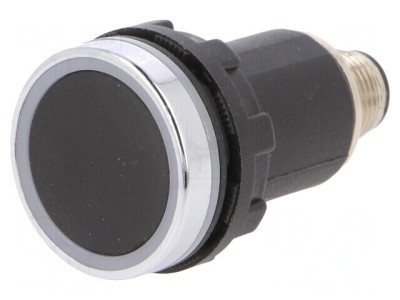 Comutator Capacitiv Negru Argintiu 10-30VDC NPN NO foto