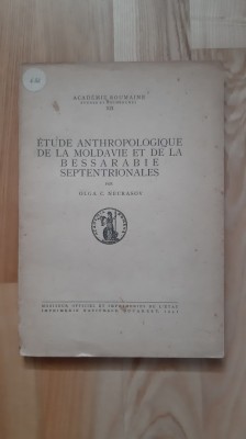 Olga Necrasov Studiu de antropologie Bucovina Basarabia 1941 biopolitica eugenie foto