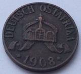 Africa de Est Germana , 1 Heller 1908