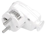 'Conector Alimentare AC Tată 250V 16A Alb'