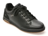 Pantofi sport SKECHERS negri, CAVELL, din piele ecologica