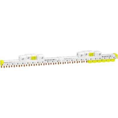 Bareta de alimentare 3P+N cu conectori 24M Acti9 Schneider A9XPP724 foto
