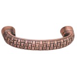 Maner pentru mobila, metalic, finisaj cuprat antic, M 485.94, M4 x 76 mm