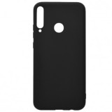 Husa Silicon Matt Neagra Huawei P40 Lite E / Y7P - Protectie Premium Antialunecare