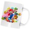 Cana alba personalizata &quot;Super Mario Bros Toata Echipa 3D World&quot;, INOVATIX&reg;. 330ml