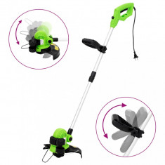 Trimmer de gazon electric cu tijă telescopică, 29 cm, 550 W