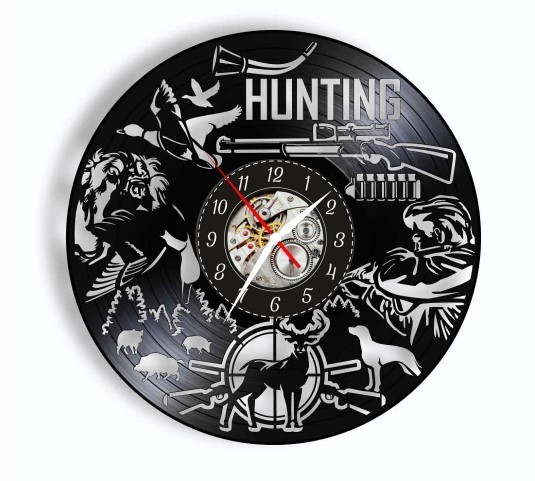 SCENA DE VANATOARE-ceas de perete