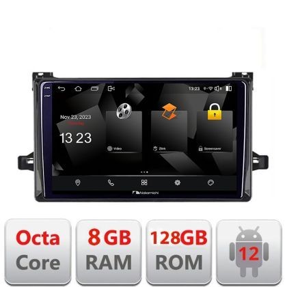 Navigatie Toyota Urbancruiser 2009-2014 Android Octa Core Qualcomm 2K Qled 8+128 DTS DSP 360 4G Optical CarStore Technology