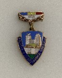 Insigna fruntaș &icirc;n gospodărirea orașului 1988