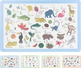Napron, mix modele litere, 43.5x28.5x 0.4 mm