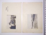 LOT 2 CARTE POSTALA VECHE -SINAIA -CASTEL PELISOR