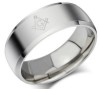 Inel masonic tip verigheta SILVER