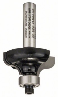 Freza pentru realizarea muchiilor G, 8mm, R1 4,8mm, D 31,8mm, L 12,4mm, G 54 - 3165140358187 foto