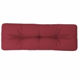 Cumpara ieftin Perna de paleti, rosu vin, 120x40x12 cm, material textil