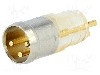 Conector M8, 3 pini, clasa etanseitate {{Clasa etan&amp;amp;#351;eitate}}, CONEC - SAL-8-ESTM3-L foto