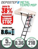 LICHIDARE STOC - DEPOSTEP METAL TERMO MSP scara pod pliabila metalica supertermoizolata