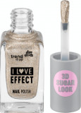 Trend !t up Effect Lac de unghii 030 Gold Glitter, 8 ml