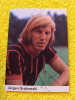 Foto veche (sezonul 1972/1973)-jucatorul GRABOWSKI(autograf original-Eintracht)