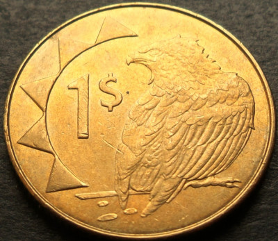 Moneda exotica 5 DOLARI - NAMIBIA, anul 2010 * cod 4170 = excelenta foto