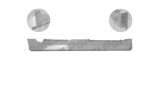 Prag Citroen C4 Picasso (Ua/Ud), 10.2006-06.2013, Model exceptie Grand Picasso, montare dreapta, metal galvanizat, B-Series