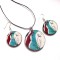 set bijuterii lemn 41411