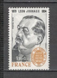 Franta.1979 100 ani nastere L.Jouhaux-0m politic PREMIUL NOBEL XF.451, Nestampilat