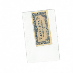 5 Cents 1942 , Indiile de Est Olandeze - Ocupatie Japoneza