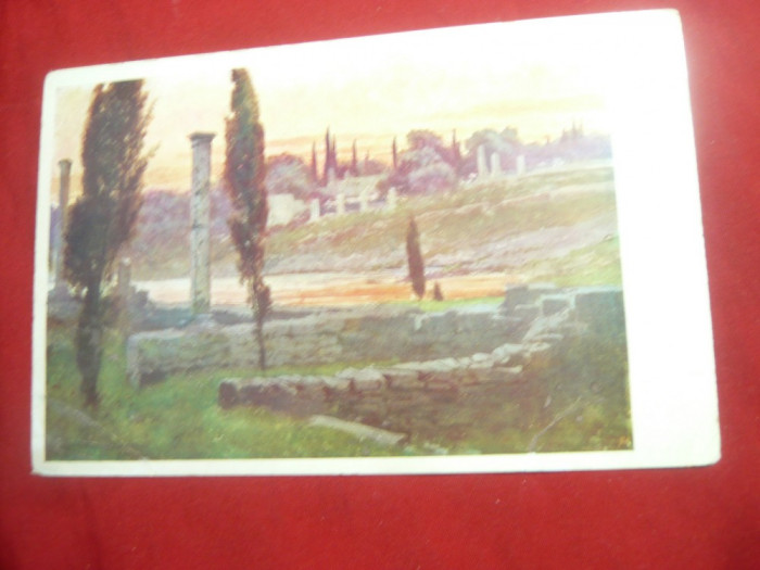 Ilustrata Brioni Austria 1918 st.militara Budapesta o. militar 267 circ Fagaras