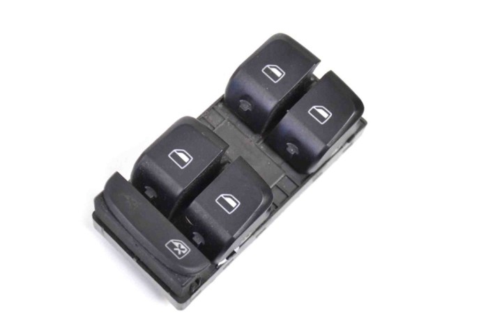 Buton geam ușă dreapta față AUDI A4 8K2, B8 2007 OEM: 1K0959851 13418801