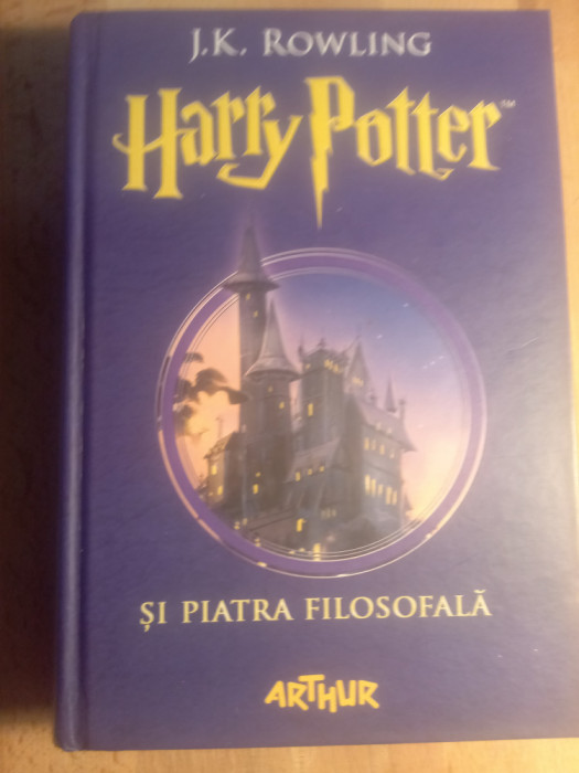 Harry Potter și piatra filosofala,j k rowling arthur