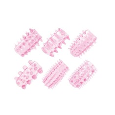 Set 6 Mansoane Penis &raquo;Toyz4Lovers&laquo; 4 cm - Roz