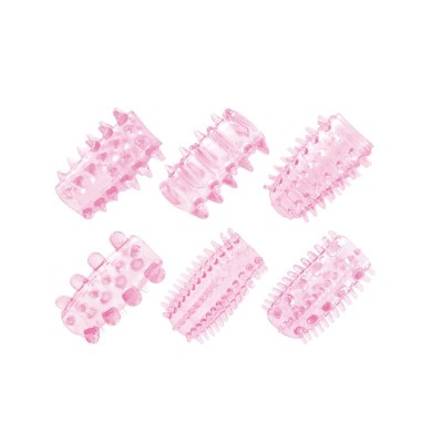 Set 6 Mansoane Penis &amp;raquo;Toyz4Lovers&amp;laquo; 4 cm - Roz foto