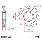 Pinion fata 13 dinti pas lant 520 (racing) - Husqvarna CR - TE - WR 250-300-310-350-400-450-510-530-570-610-630cc