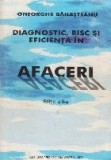 Diaagnostic, risc si eficienta in afaceri