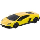 MASINA CU TELECOMANDA LAMBORGHINI AVENTADOR GALBEN CU SCARA 1 LA 24