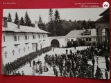 Fotografie militarie si razboaie , parada militara Sinaia , anii 1938 -1939 , Carol al II lea