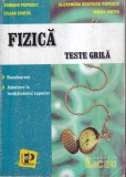 Fizica. Teste grila. Bacalaureat, admitere facultate. Politehnica, Constructii,