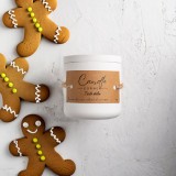 Lumanare parfumata handmade din ceara naturala de soia 100%, aroma Turta dulce, Recipient ceramic, 150 g