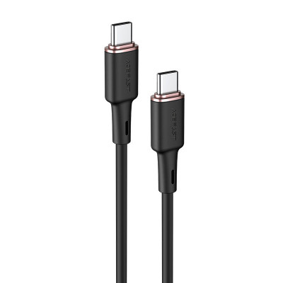 Cablu Acefast USB Tip C - USB Tip C 1,2 M, 60 W (20 V / 3 A) Negru (C2-03 Negru) C2-03-C-C BLACK foto