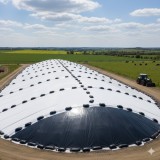 Folie Siloz 200 microni, Alb-Negru, 3 straturi - la metru