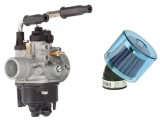 Carburator + Filtru Aer Sport Scuter MBK Booster 80cc, Soc Manual, Racire Aer - TMMP