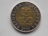 100 ESCUDOS 2000 PORTUGALIA