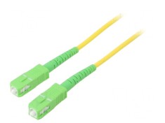 Patch Cord Fibra Optica OS2 SC/APC 1m LSZH foto
