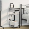 VidaXL Dulap de noapte sonoma gri 40 x 27 x 76 cm Lemn compozit 859573