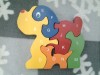 ***Puzzle lemn catel jucarie pentru copii +2 ani