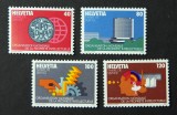 ELVETIA 1982 ,1985 OMPI/WIPO 2 SERII NESTAMPILATE, Nestampilat